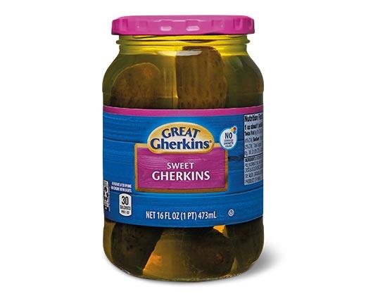 Great Gherkins Sweet Gherkins