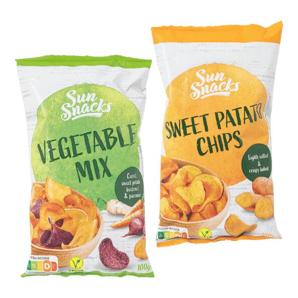 SUNSNACKS(R) 				Chips de légumes