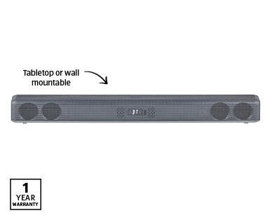 2.1 Channel Soundbar with Built-in Subwoofer