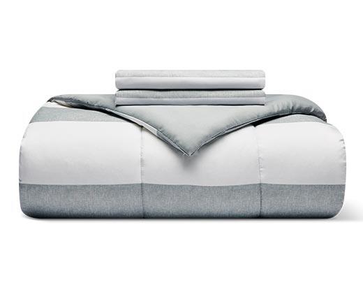 Huntington Home 3 Piece Reversible Bedding Set