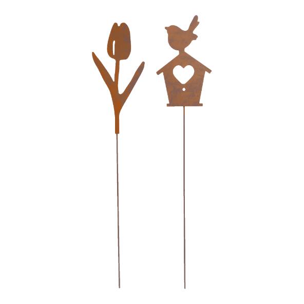 HOME CREATION(R) 				Metall-Gartenstäbe