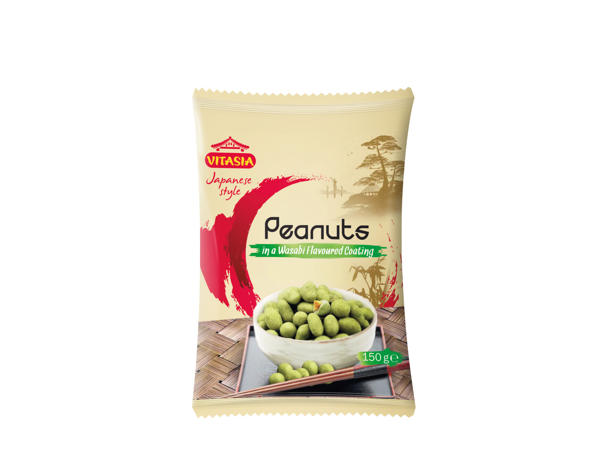 Jordnötter wasabi