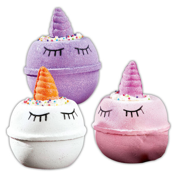 Badebombe Einhorn