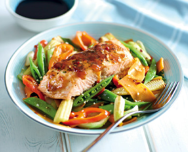 Specially Selected Scottish Salmon Fillets with Soy, Chilli & Ginger