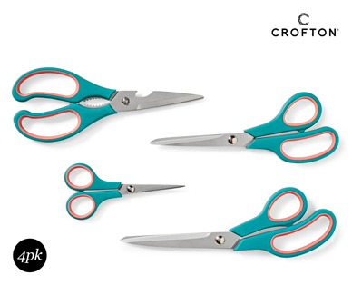 KITCHEN SCISSOR SET 4PK