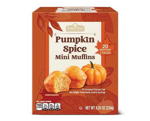 Baker's Treat Apple or Pumpkin Mini Muffins