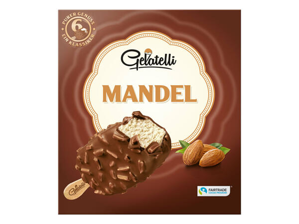 GELATELLI Stieleis Mandel