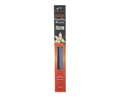 Organic Vanilla Beans 4g