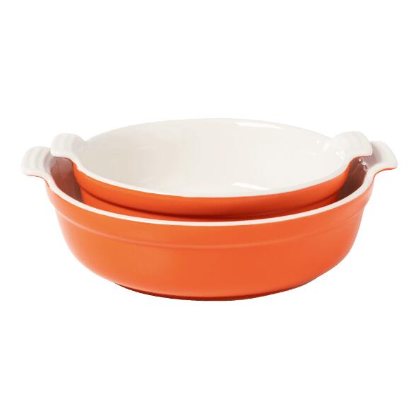 CROFTON(R) Plats à four en grès, 2 pcs