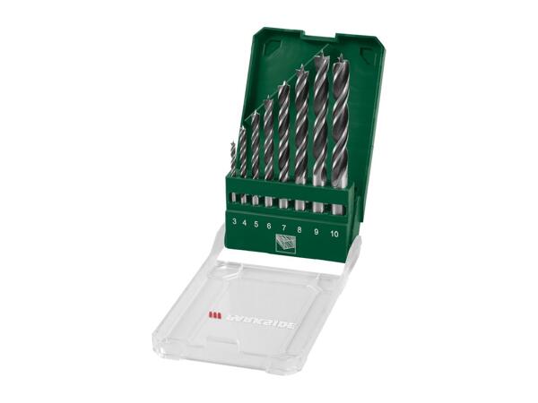 Parkside Wood Drill Bit Set - 8 Piece Set