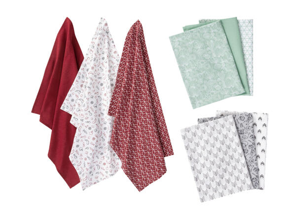 Kökshanddukar, 3-pack