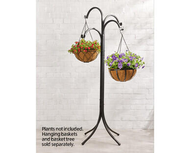 4-Arm Garden Basket Tree