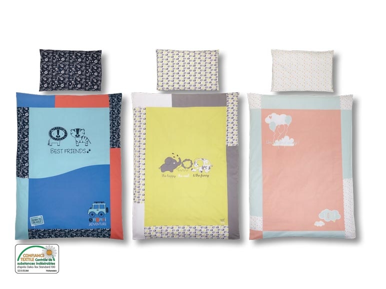 Parure de lit en coton renforcé