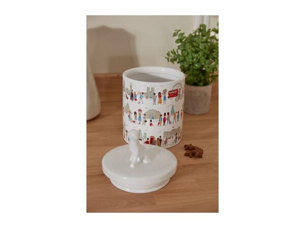 Ceramic Pet Treat Jar