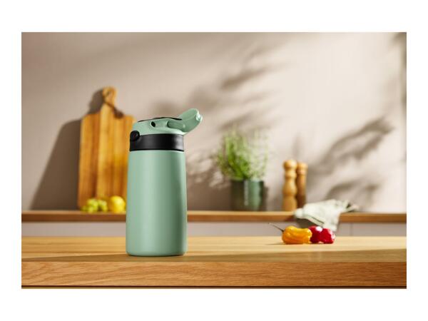 Silvercrest Green Double-Walled Stainless Steel Drinks Bottle