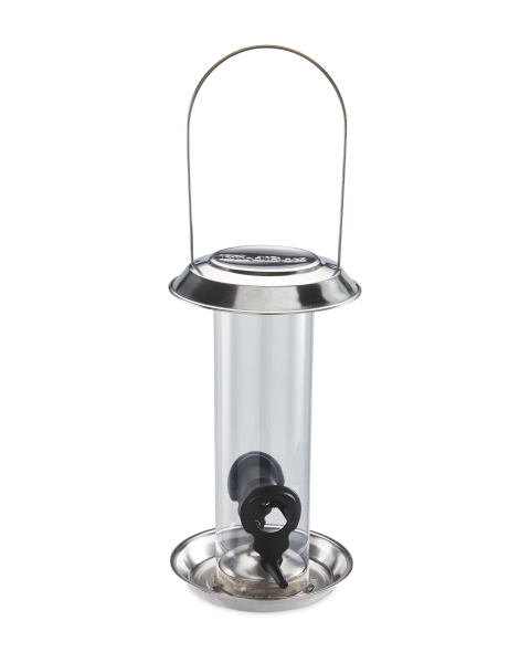 Bird Box Stainless Steel Seed Feeder