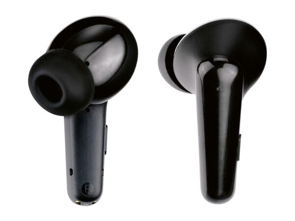 Silvercrest True Wireless Bluetooth(R) In-Ear Headphones - Black