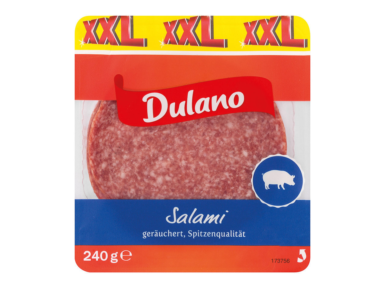 DULANO Rohwurst in Scheiben 200 g + 40 g gratis