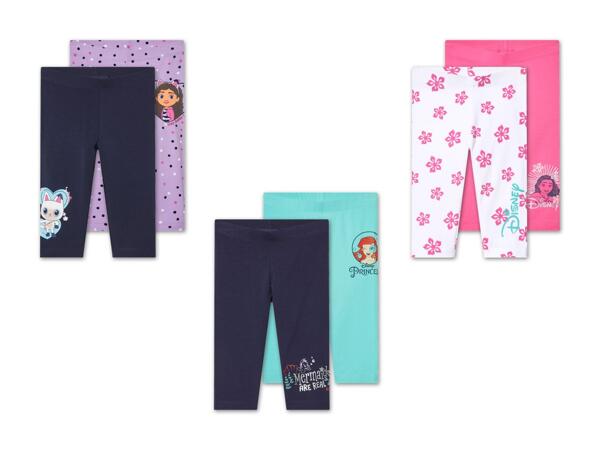 Kleinkinder Capri-Leggings, 2 Stück