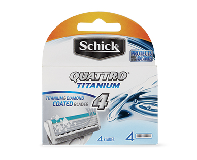 SCHICK QUATTRO REPLACEMENT CARTRIDGES 4PK