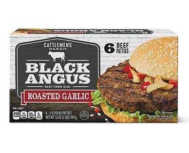 Cattlemen's Ranch 
 Roasted Garlic or Onion Black Angus Beef Patties
