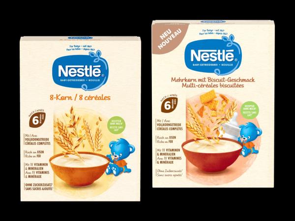 Bouillie aux céréales Nestlé