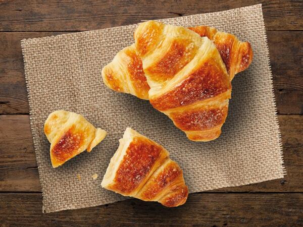 Croissant au beurre vanille-caramel