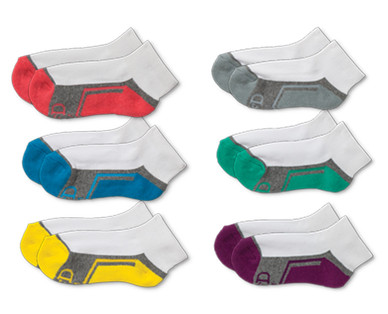 L&D Girls' 6-Pairs Spring Socks