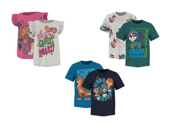 T-shirts Pat' Patrouille, set de 2