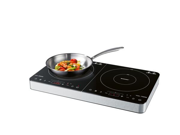 Double induction hob