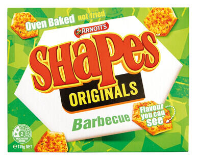 Arnott's Shapes BBQ 175g
