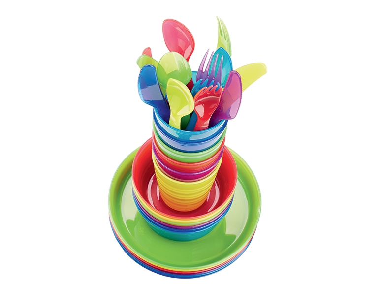Beaker, Plate, Cutlery Set, Small Bowls
