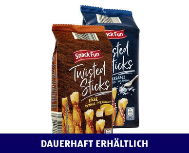 SNACK FUN 
 TWISTED STICKS