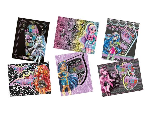 Monster High Tape Art Cards