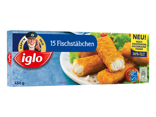 IGLO Fischstäbchen oder Backfischstäbchen