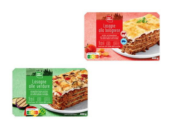 Plats de pâtes