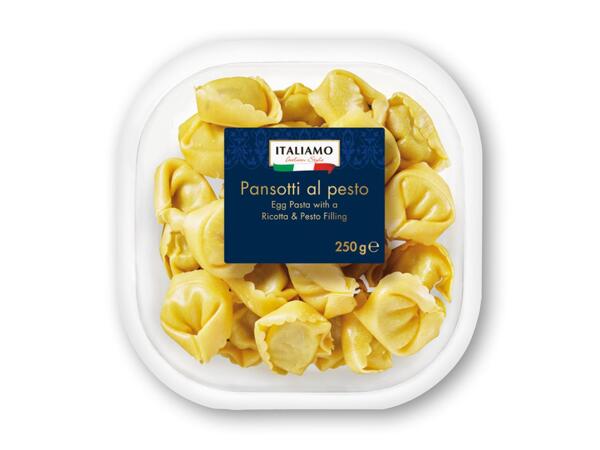 Frisk pasta med fyld