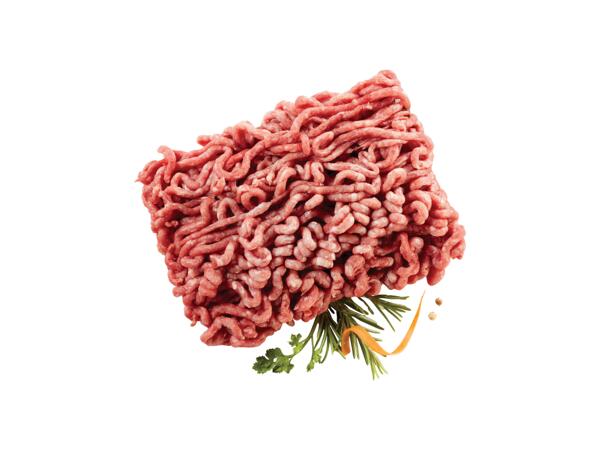 Organic adult beef minced meat
