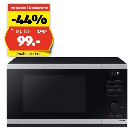 SAMSUNG Four à micro-ondes avec gril MW4000D, noir
