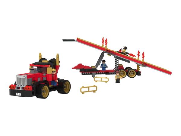 Lupilu Stunt Show Truck Clippys Set - 481 Pieces