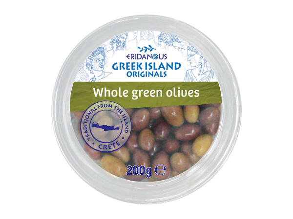 Eridanous Whole Green Olives