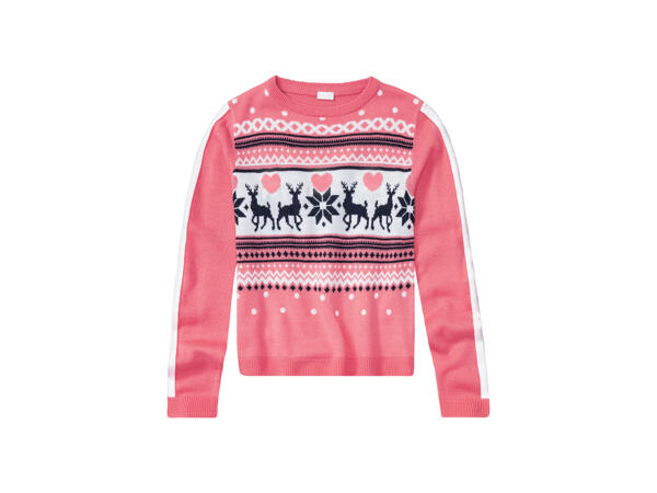 Girls' Christmas Jumper