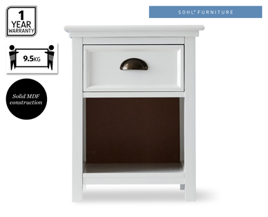 FRENCH RUSTIC BEDSIDE TABLE