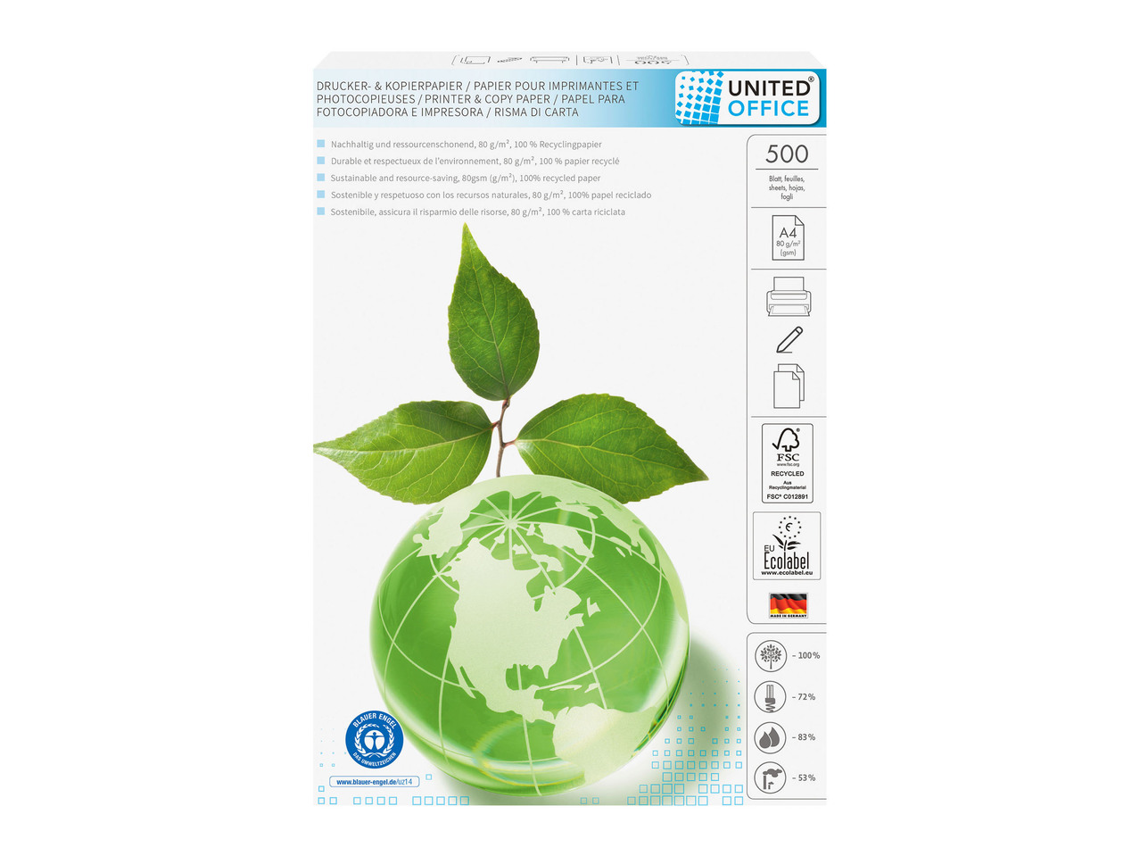 Printer & Copy A4 Paper, 500 Sheets
