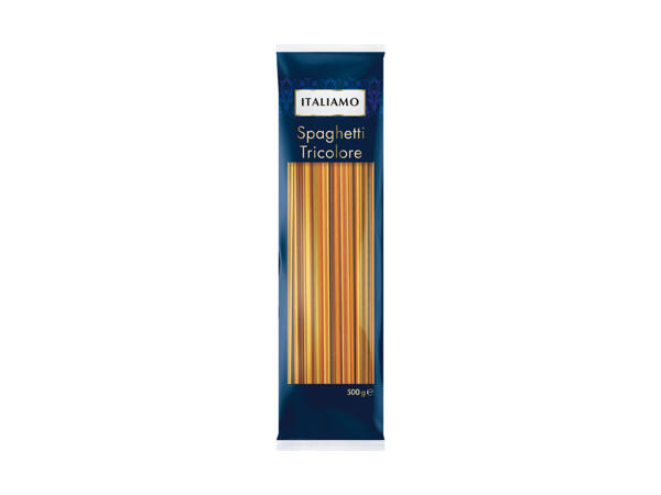 Spaghetti tricolore