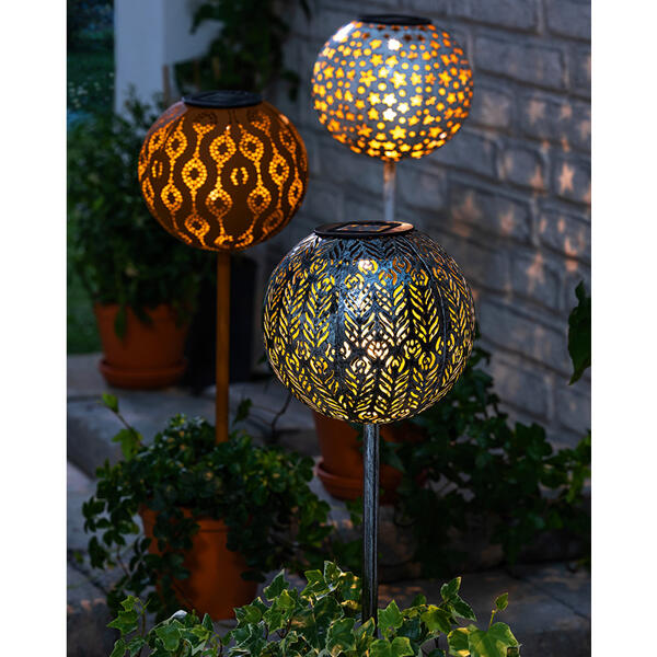 LED-Solar Gartenkugel