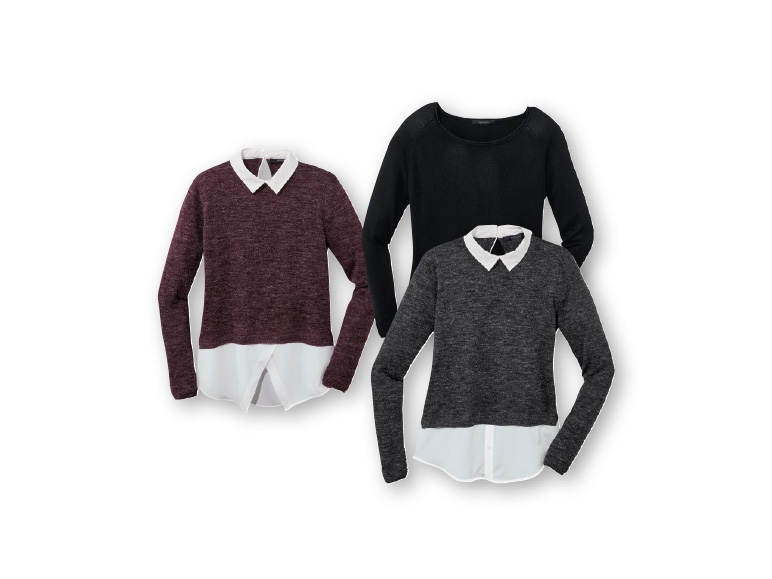 ESMARA Ladies' Layered Look Jumper