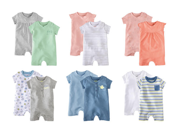 Pyjamas pour bébé, lot de 2