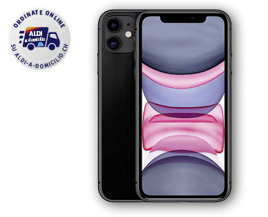 APPLE iPhone 11 64 GB, nero