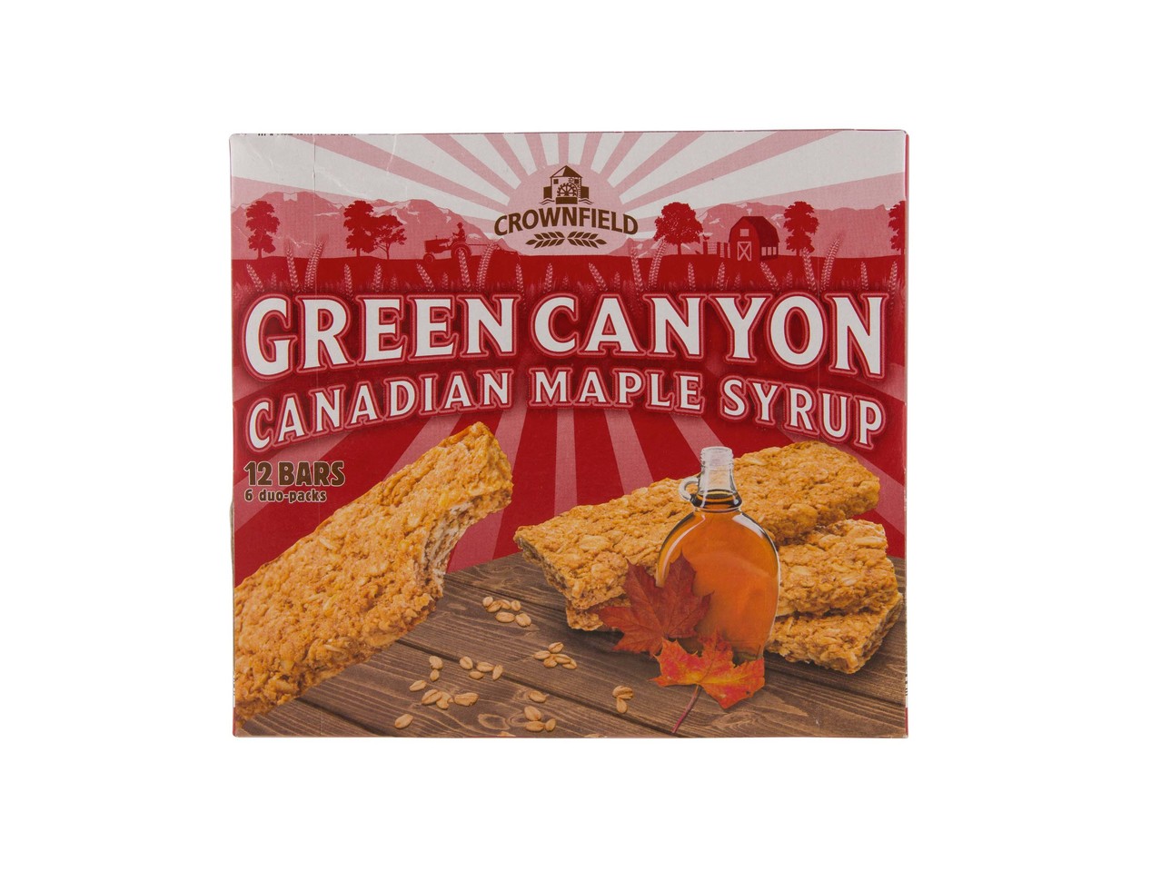 Granola Bars Maple & Oat